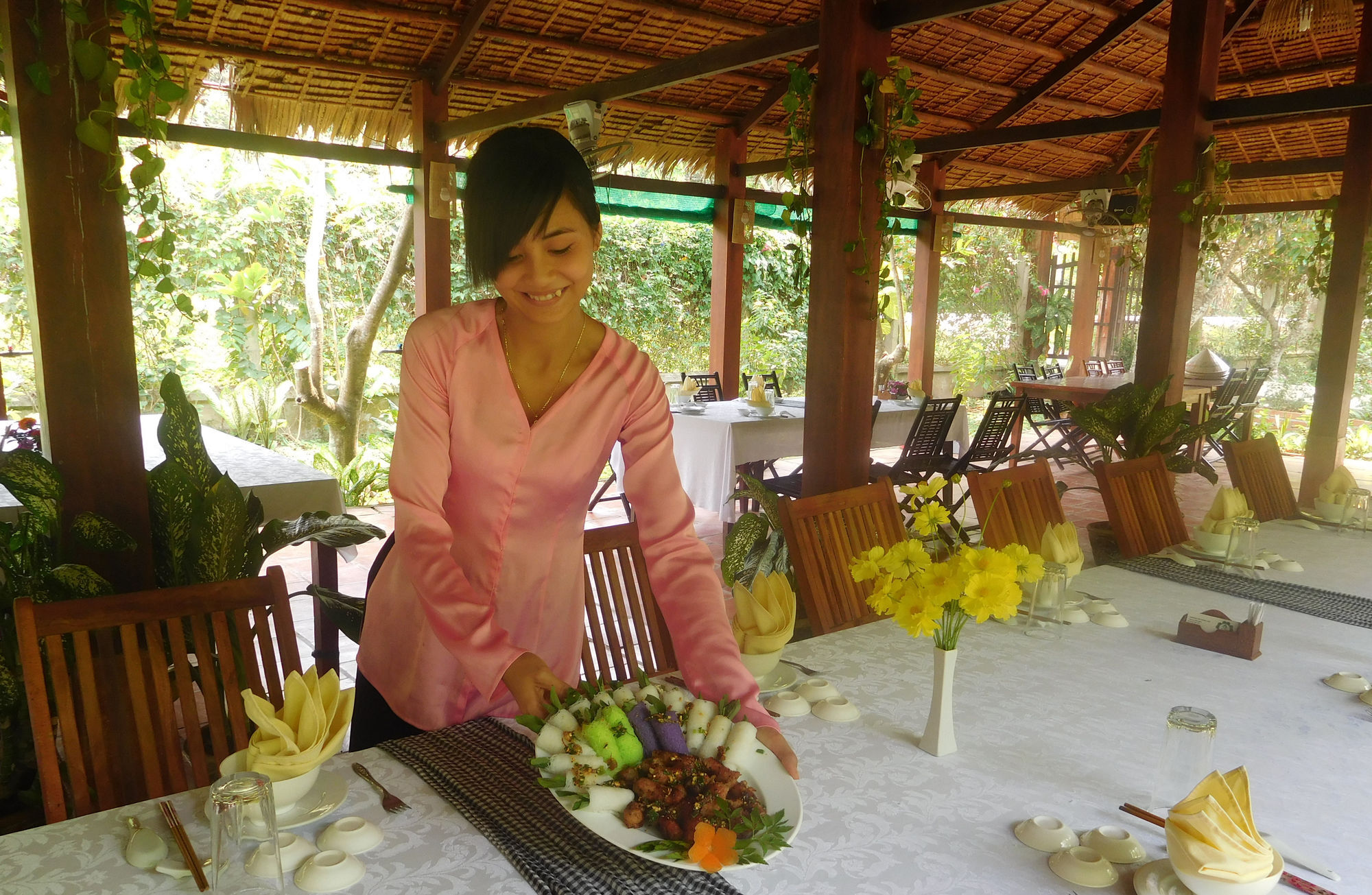 Mekong Ecolodge Cai Lậy Exteriör bild